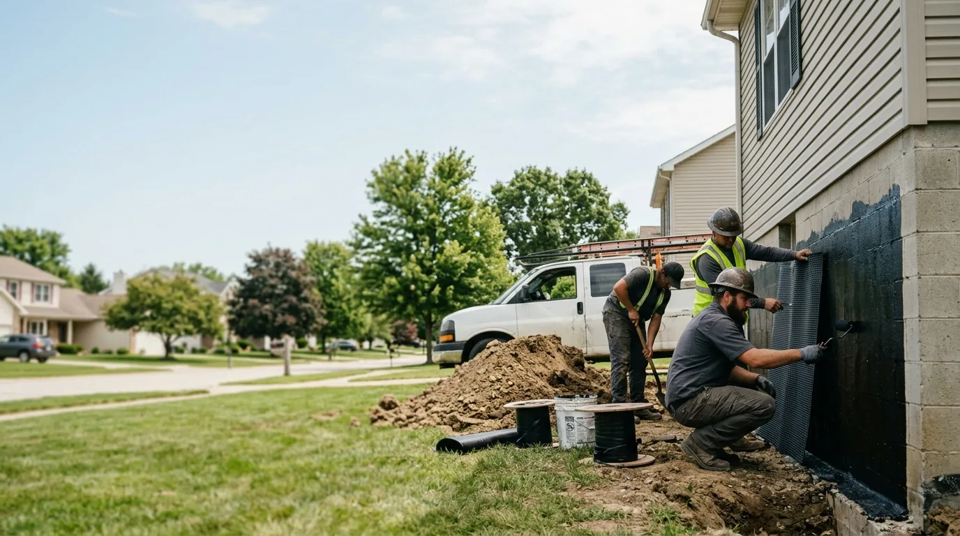 Basement Waterproofing in Mount Olive, IL near me